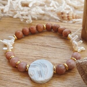 Oil Diffuser Beaded Bracelet